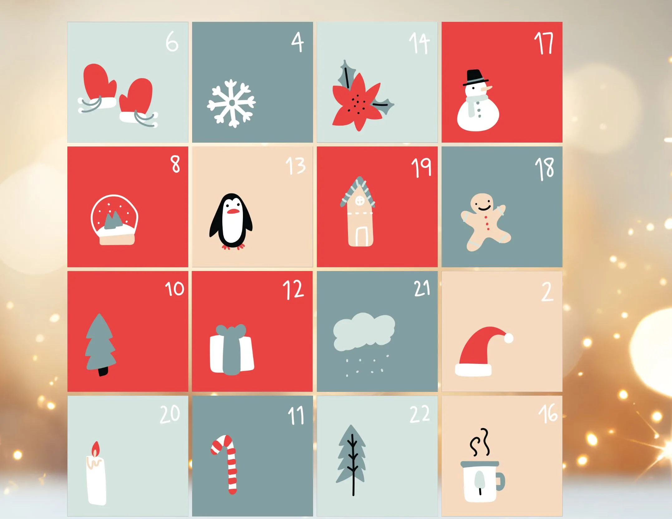 Adventskalender oder Türchenkalender als Marketingaktion